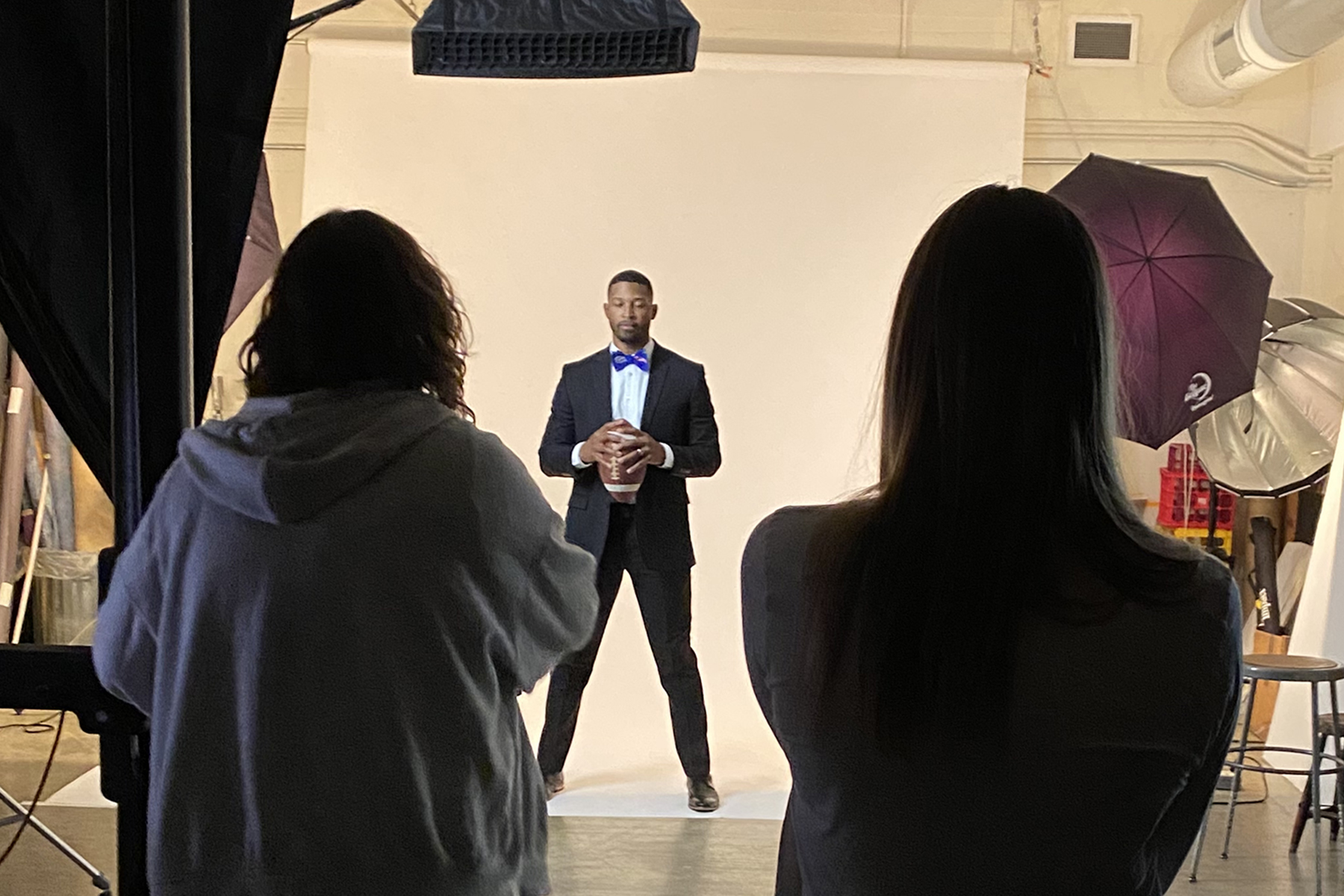 Jeremi Powell poses for the Envision cover photoshoot. Photo credit: Daniel Weber