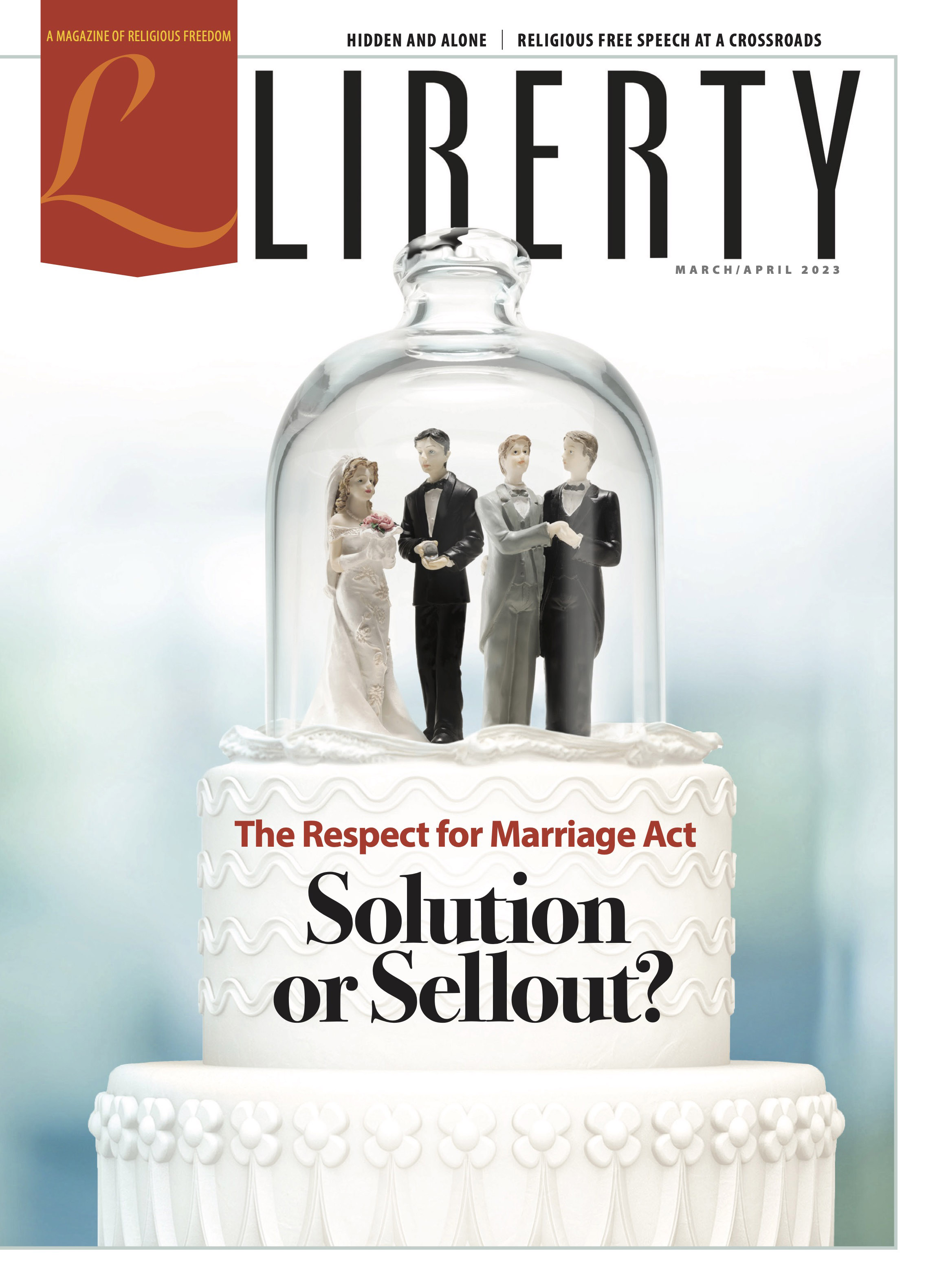 Liberty magazine cover from March/April 2023