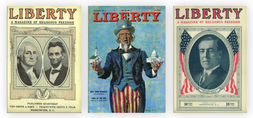 Libery magazine covers from the magazine's early years