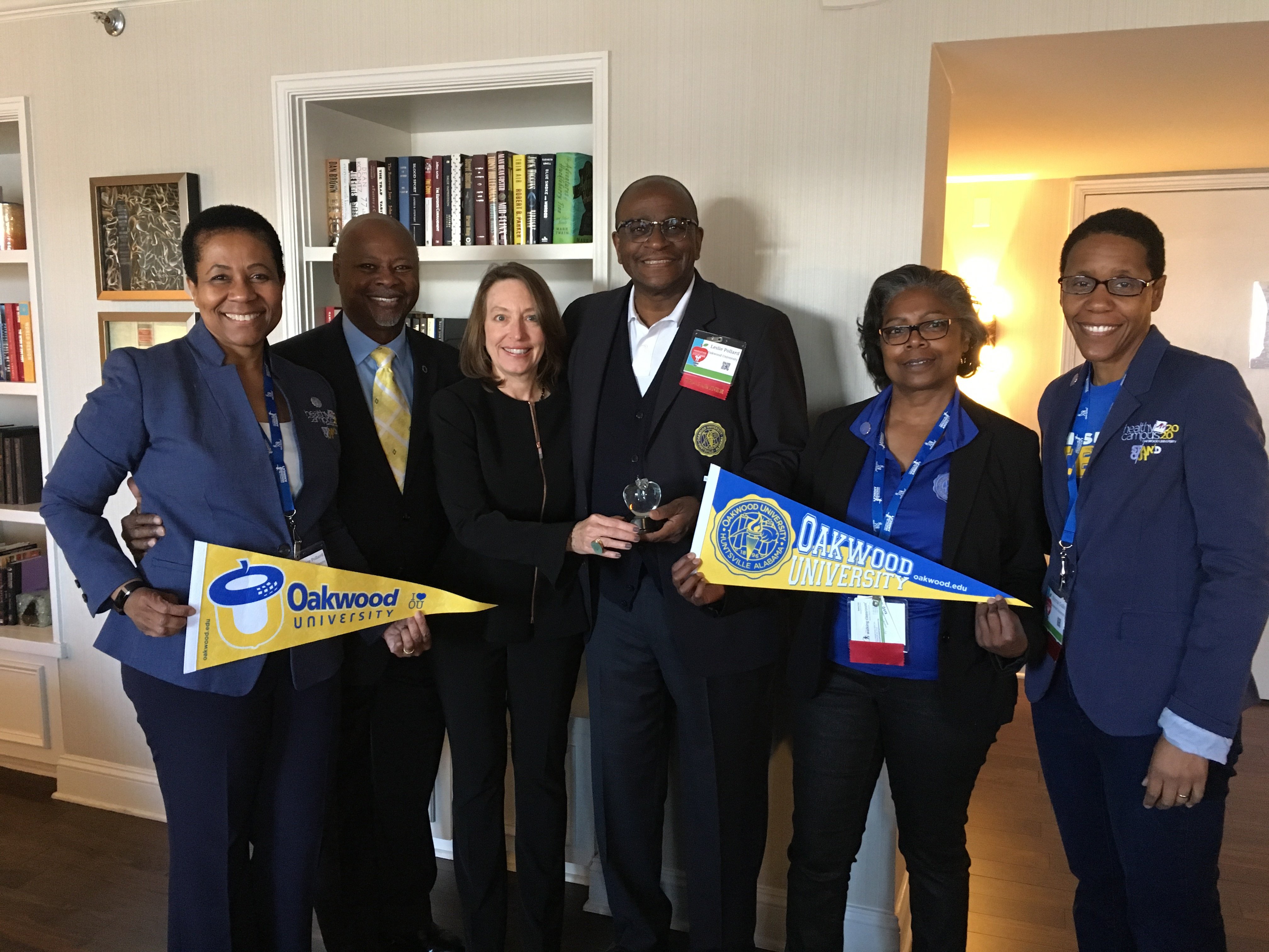 Oakwood University receives recognition for Healthy Campus 2020 initiative