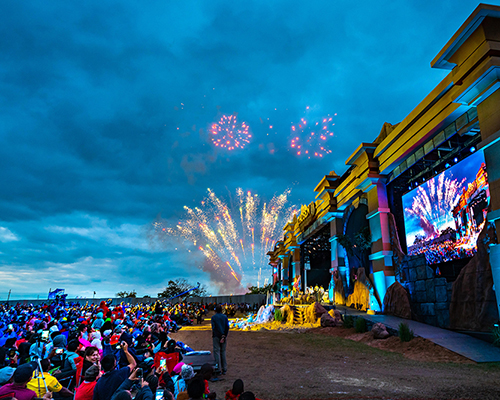 2019 Chosen International Camporee opening night fireworks