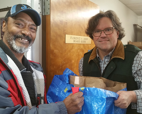 Adventist Community Services of Greater Washington food giveaway