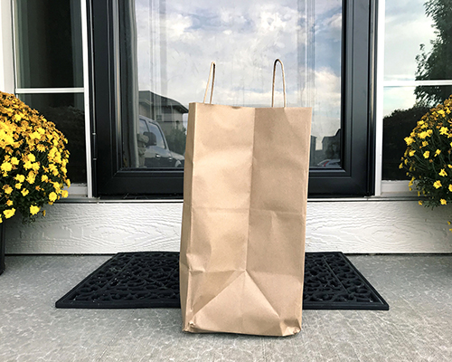 stock photo of grocery bag