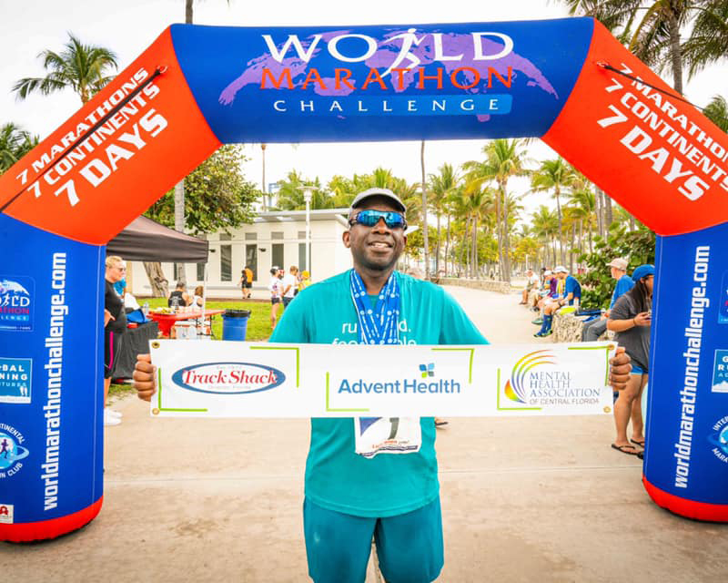 Luis Allen AdventHealth doctor and marathon runner