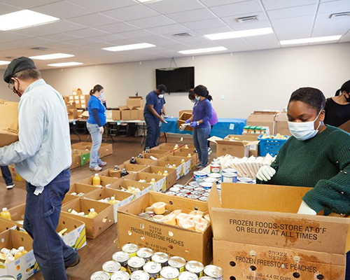 Harbor of Hope ACS food pantry