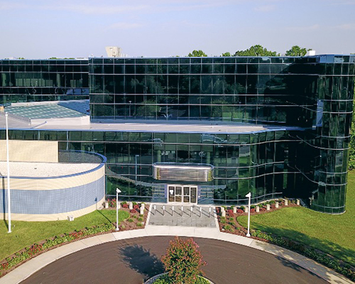 NAD headquarters building on a sunny day