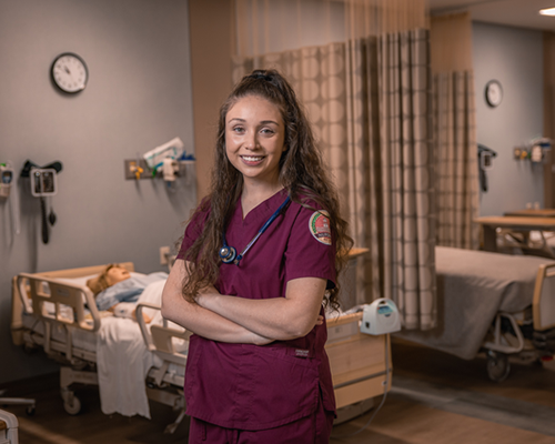 Heather SWAU nursing student