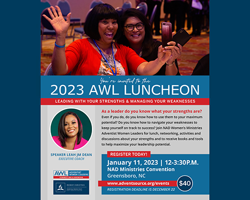 Adventist Women Leaders luncheon January 2023