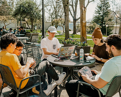 Pacific Union College students