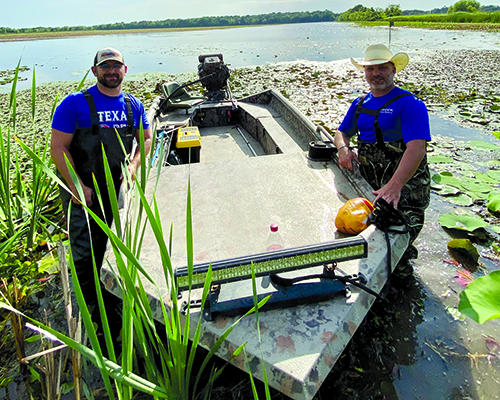 Jared Woods, Southwestern University's conservationist professor