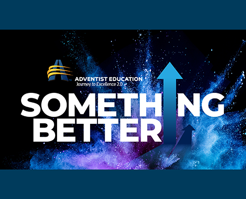 Logo for the NAD education convention, themed "Something Better"
