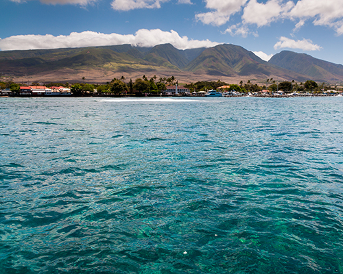 Maui Lahaina coastline