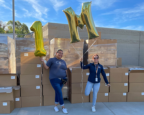 Loma Linda University and partners celebrate 1 million diapers donated to those in need