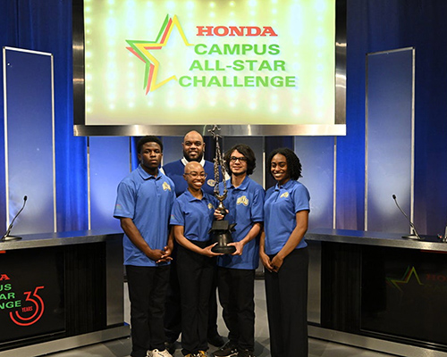 Oakwood University Honda challenge winning team 2024