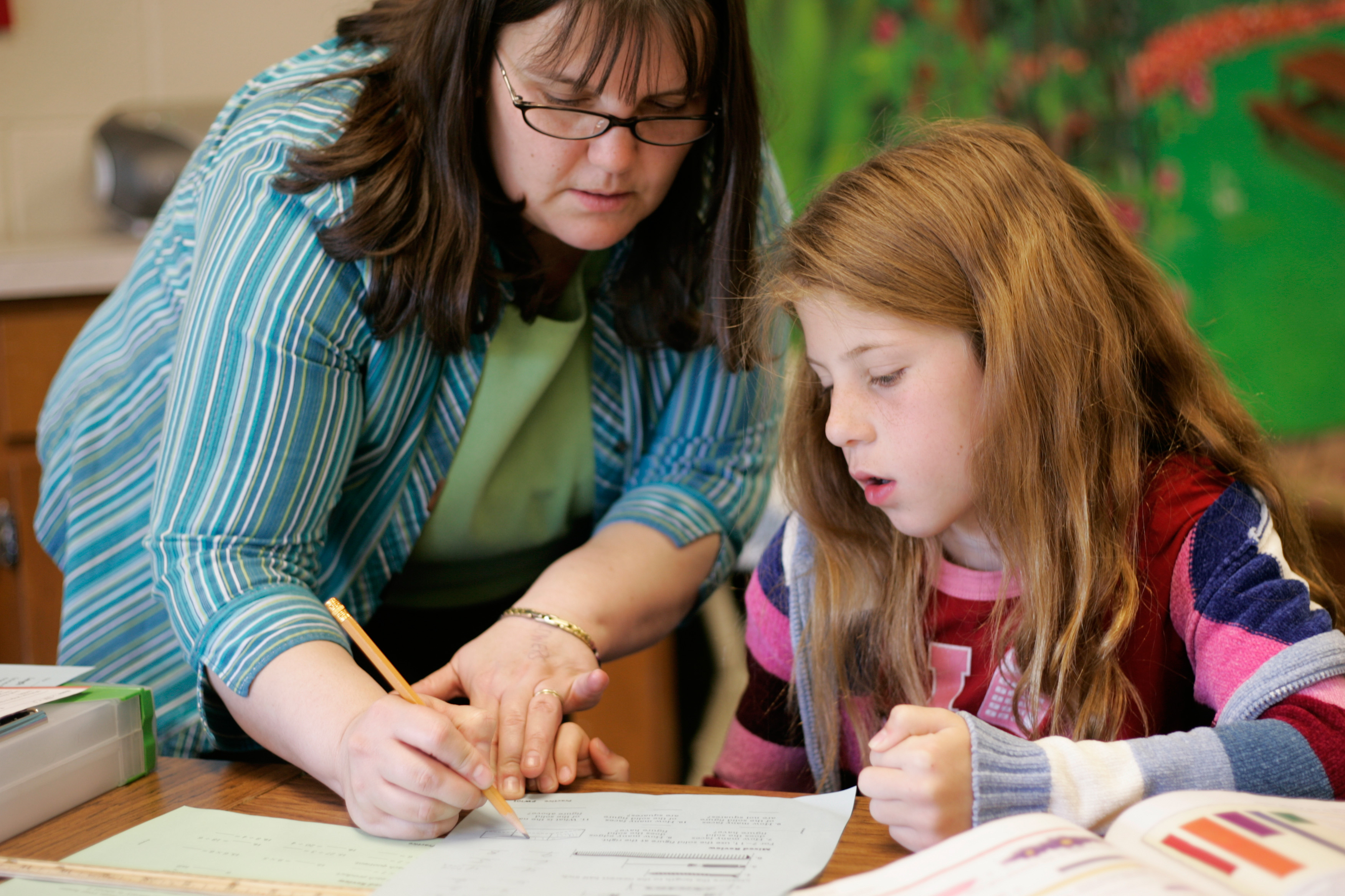 Village Adventist Elementary School Teacher & Student