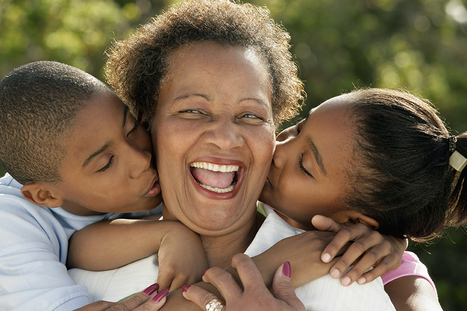 Grandma and Kids