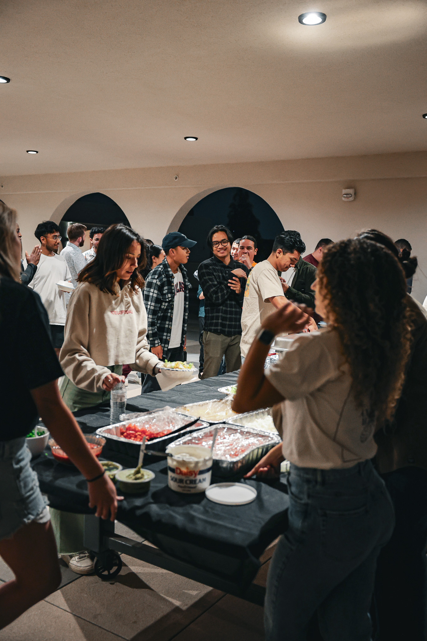 Young Adult LIFE tour stops at the Loma Linda University Church, attendees enjoy afterglow