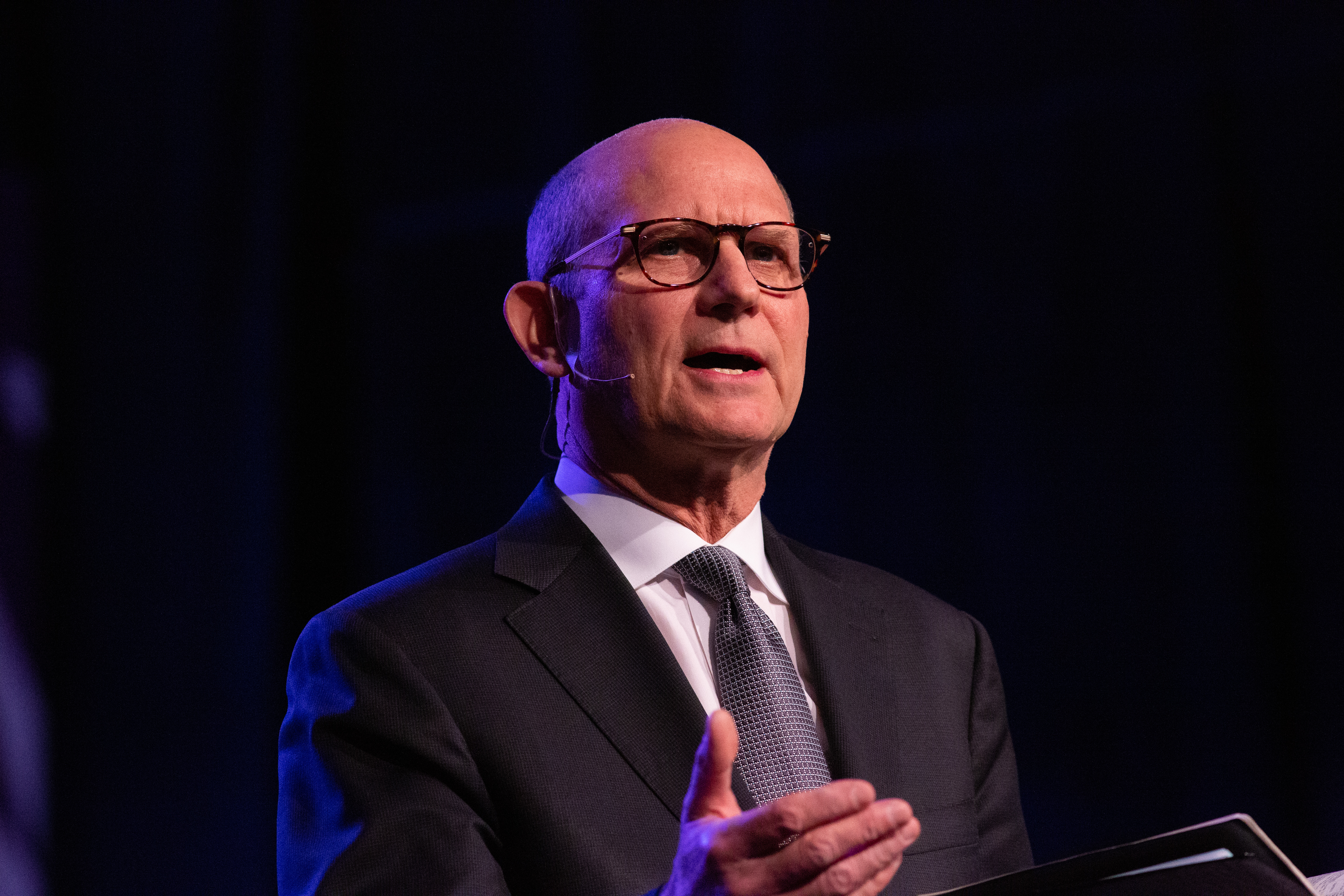 Ted N.C. Wilson, president of the General Conference of Seventh-day Adventists, speaks on the topic, "God's Health Plan."