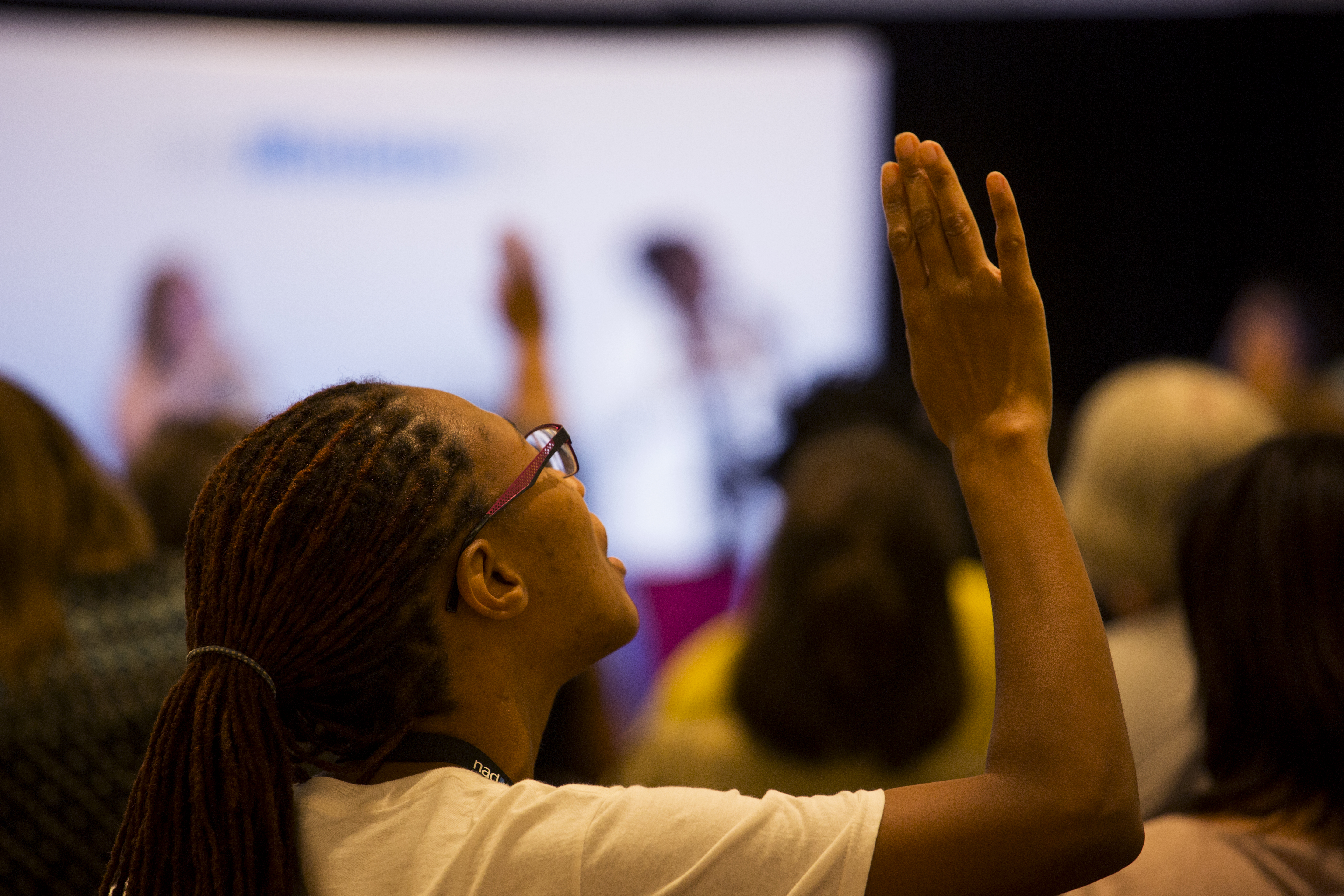 Every morning, the women sang songs of praise inspired by Psalm 121, which reminded them to “Look Up.” 