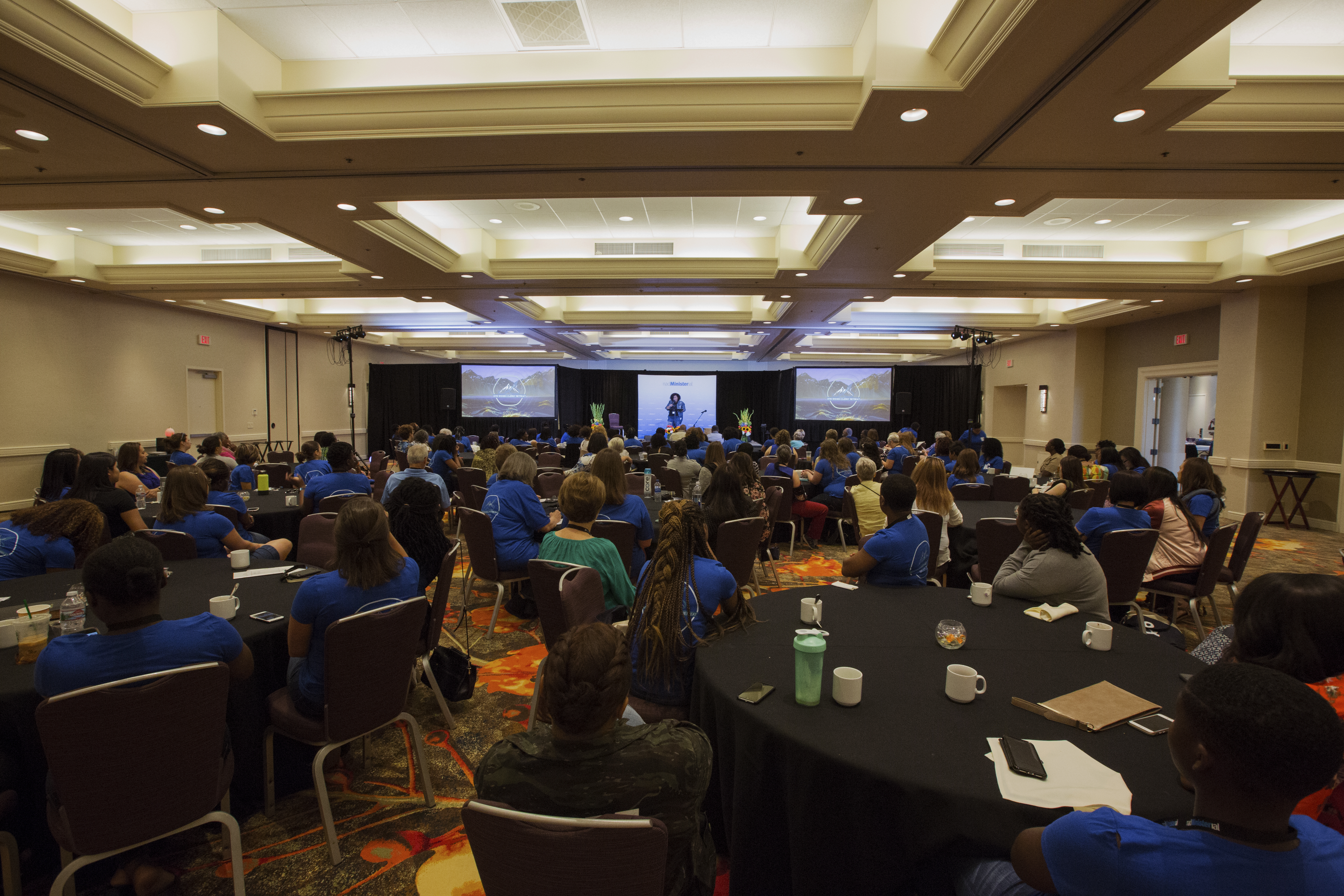 Nearly 200 female pastors and chaplains heard daily devotional thoughts that sought to inspire attendees to remain faithful to the call to ministry. Photo: Mylon Medley