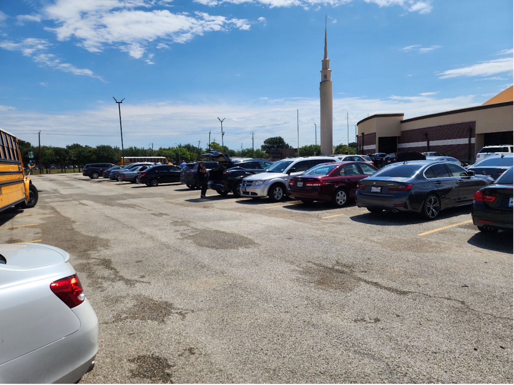 World Harvest Outreach in Houston fills up their parking lot on a Thursday with employers, job seekers and community leaders.