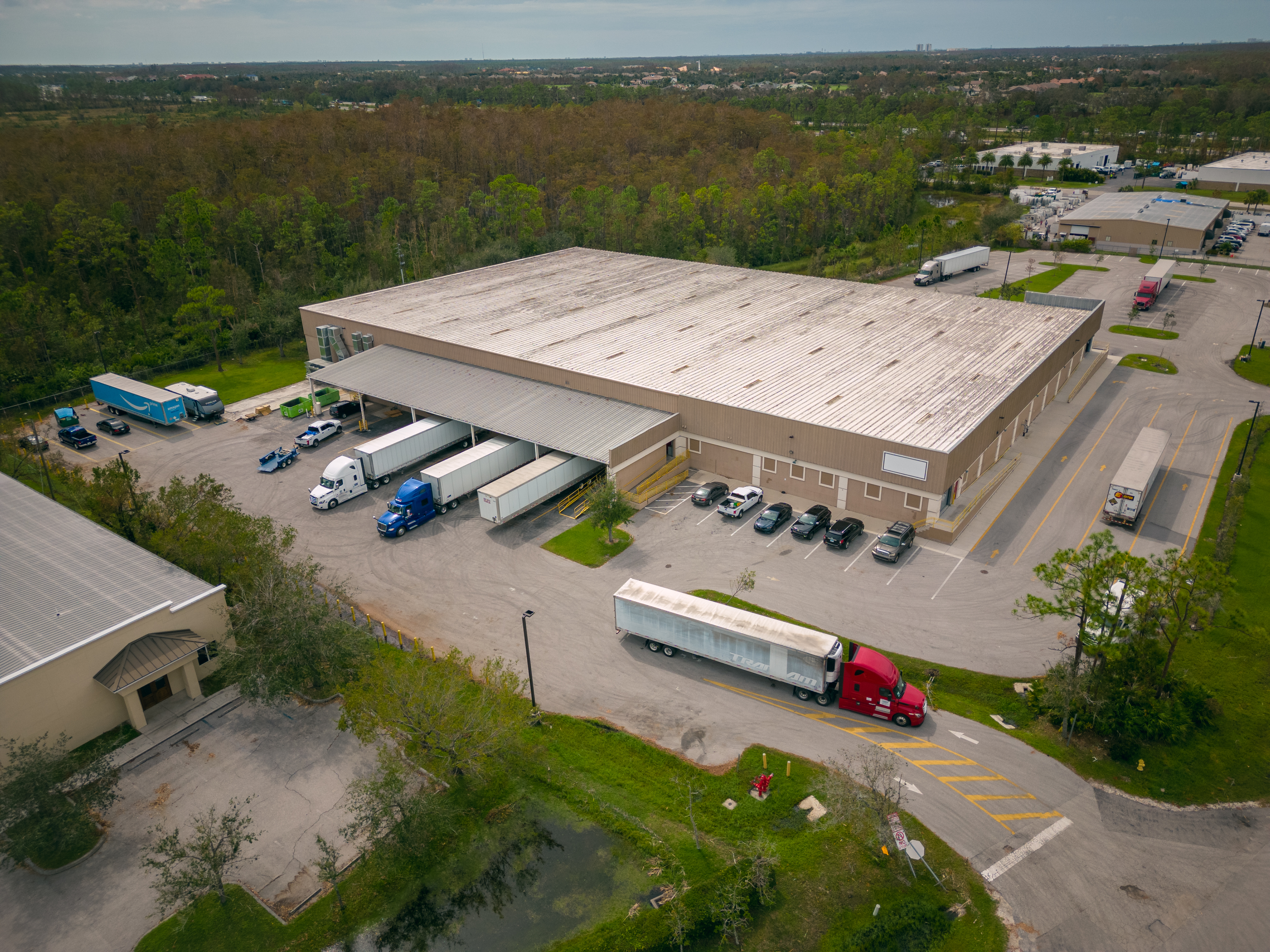 ACS florida warehouse to help after Hurricane Ian