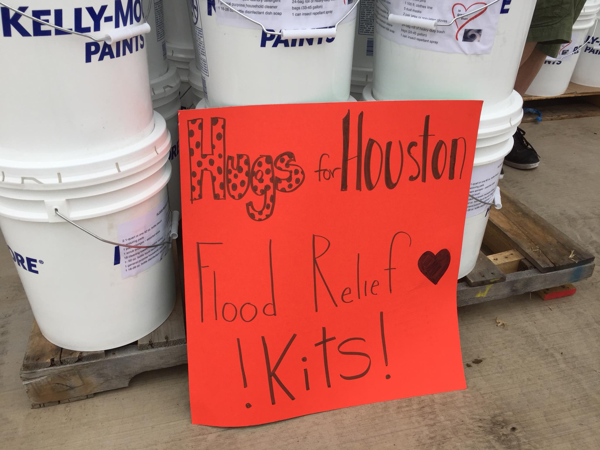 flood relief buckets