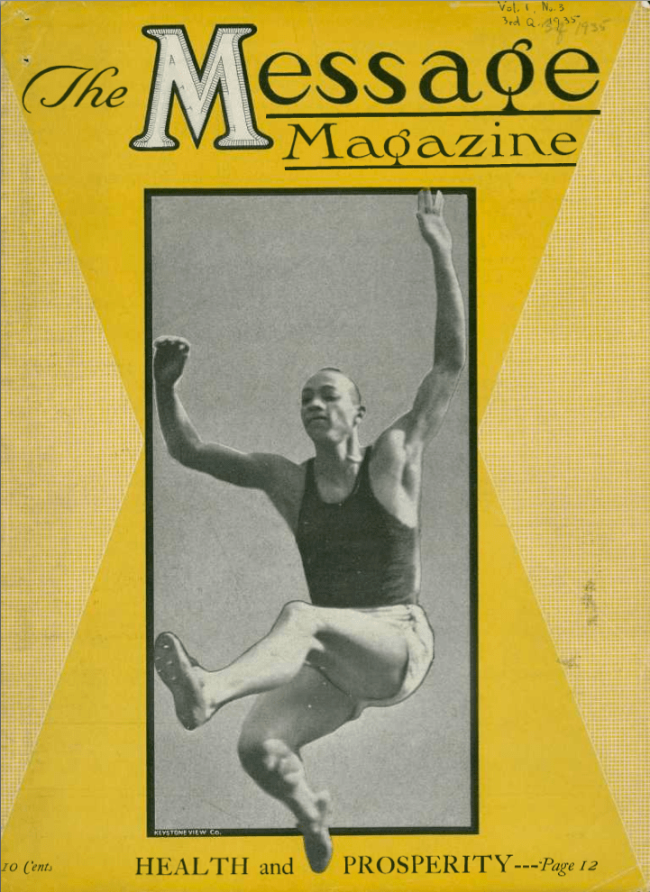 Message magazine historical edition