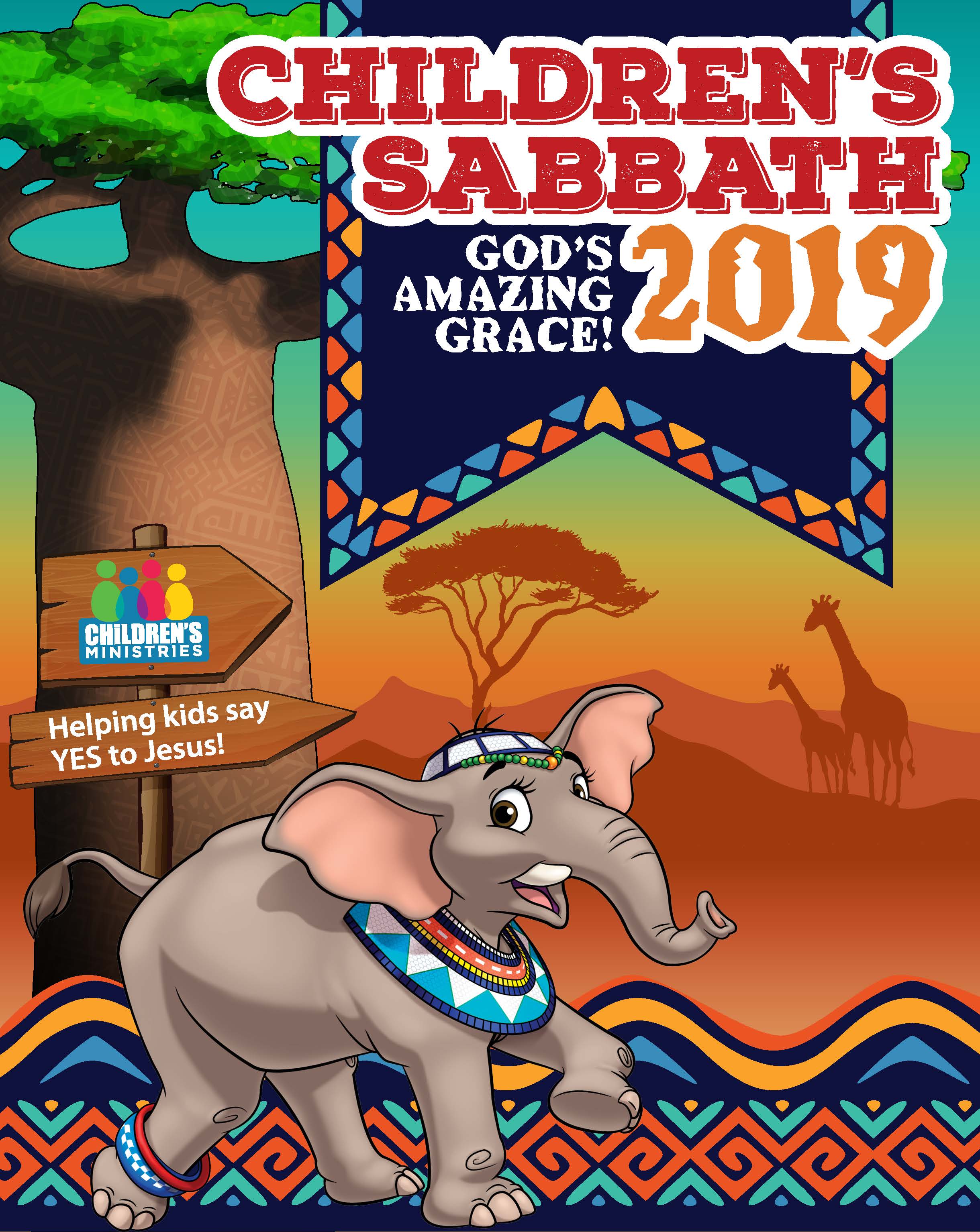 Children's Sabbath 2019 Program Cover