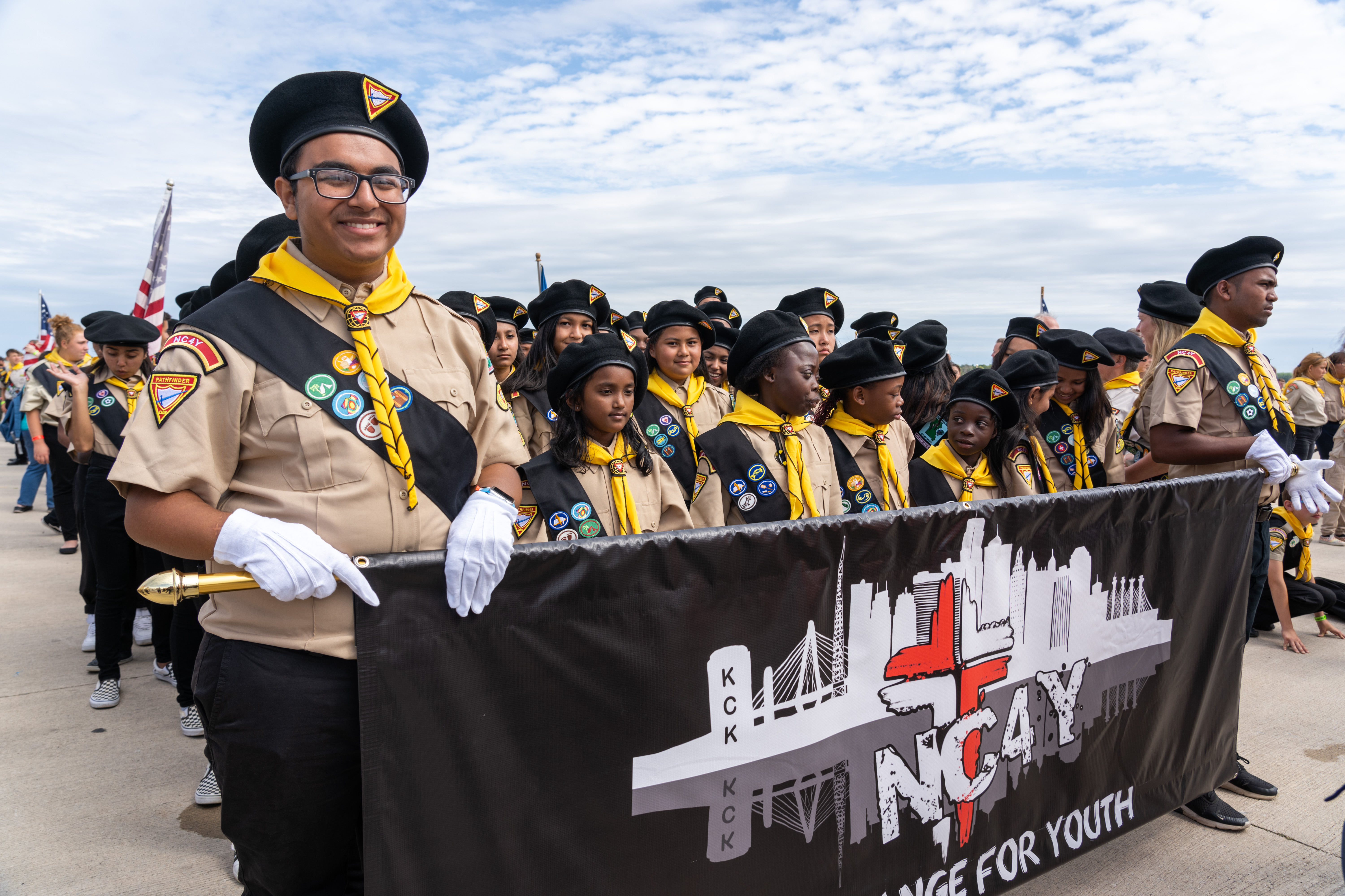 Nepal Pathfinder group from Iowa-Missouri Conference