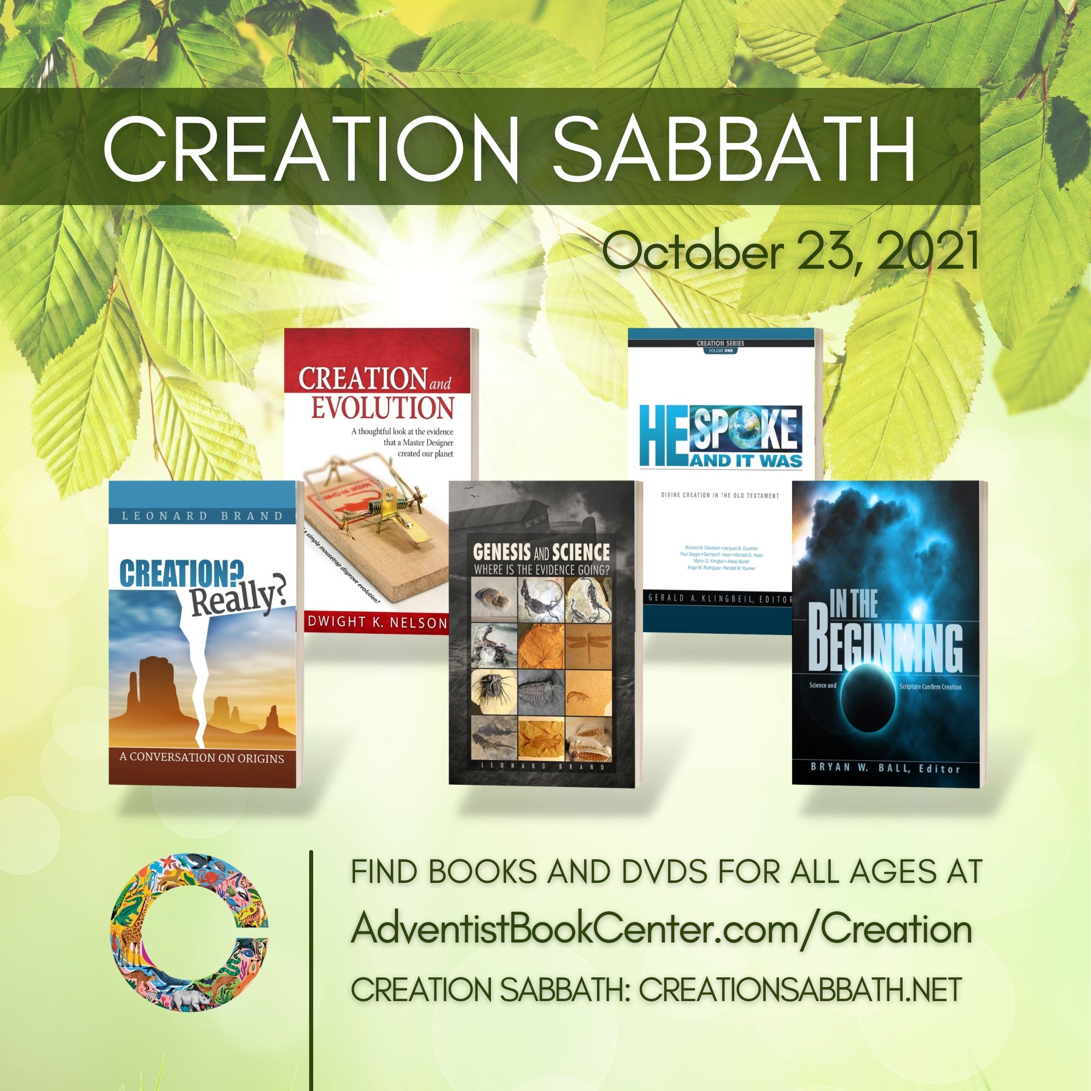 Creation Sabbath 2021 resources