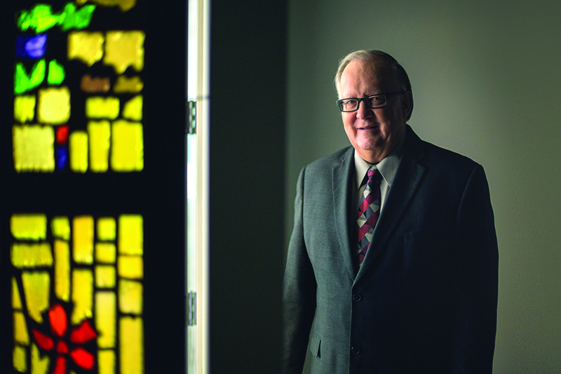 Dan Jackson in NAD prayer chapel in 2017