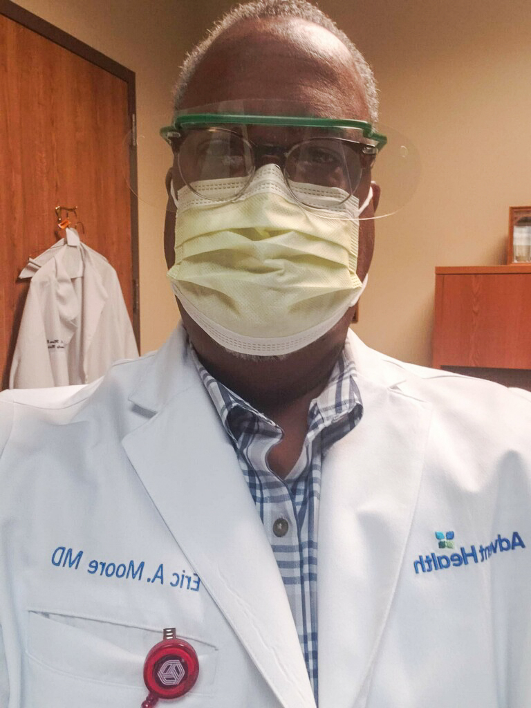Dr. Eric Moore is the the executive medical director of AdventHealth Hospice Care, in Altamonte Springs, Florida.