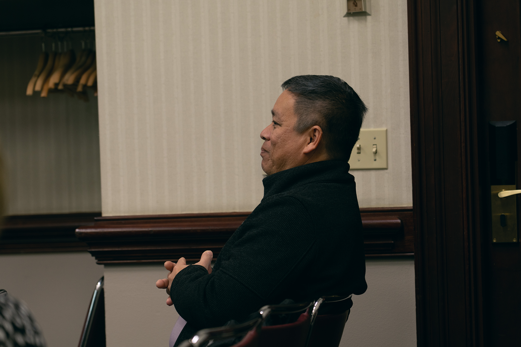 Edwin Martin, Ontario Conference Adventurer, Master Guide, & Pathfinder director, attending a seminar at the NAD's Adventist Ministries Convention