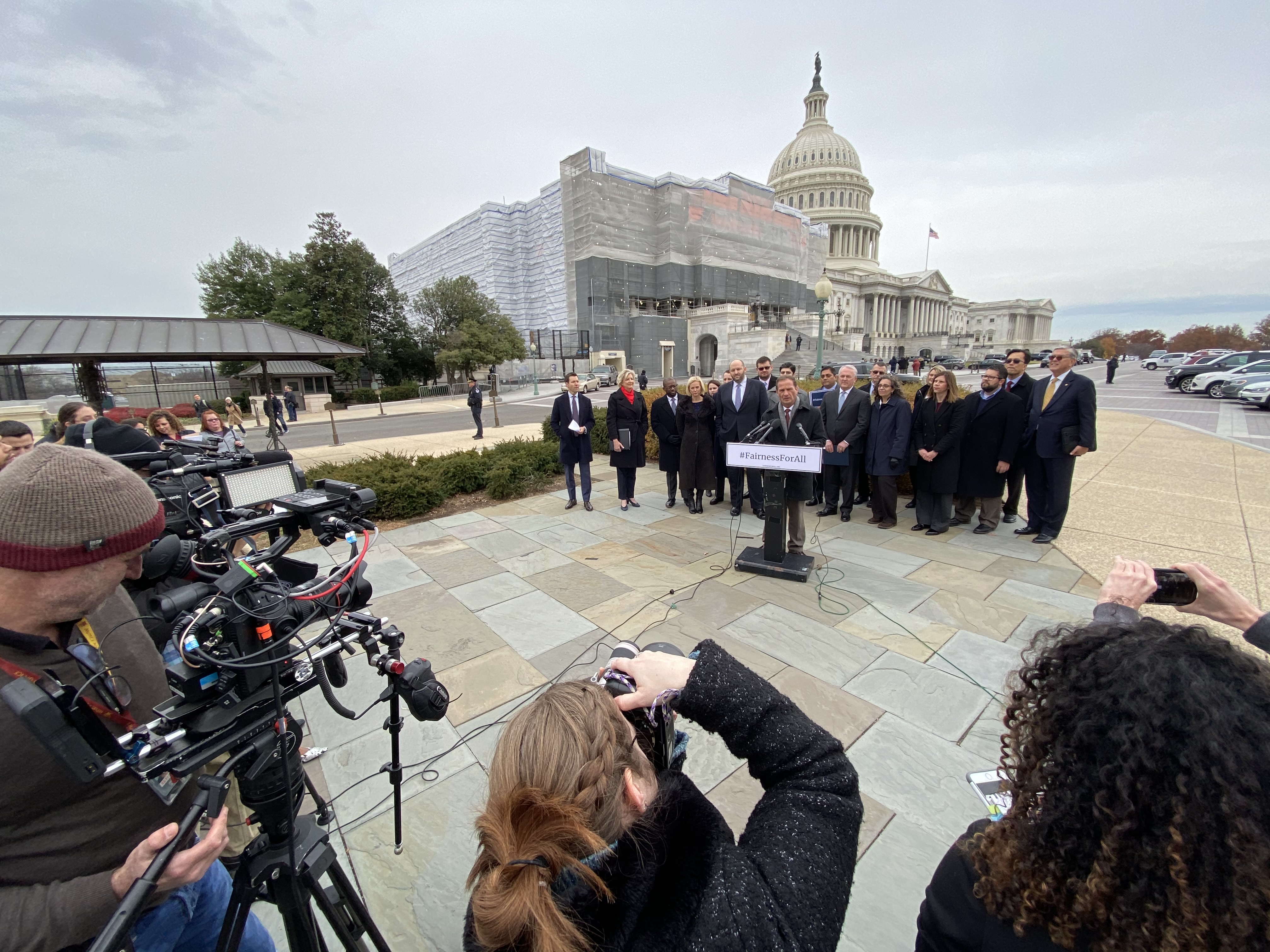 Fairness for All Act is launched in Washington, D.C., on Dec. 6, 2019. Photo by Dan Weber