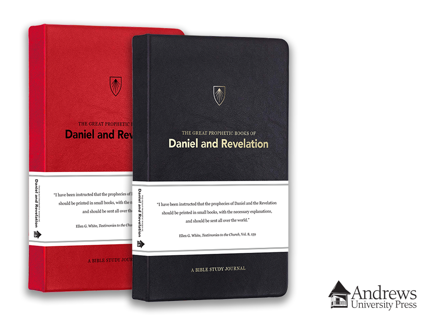 Daniel and Revelation study book red and black covers