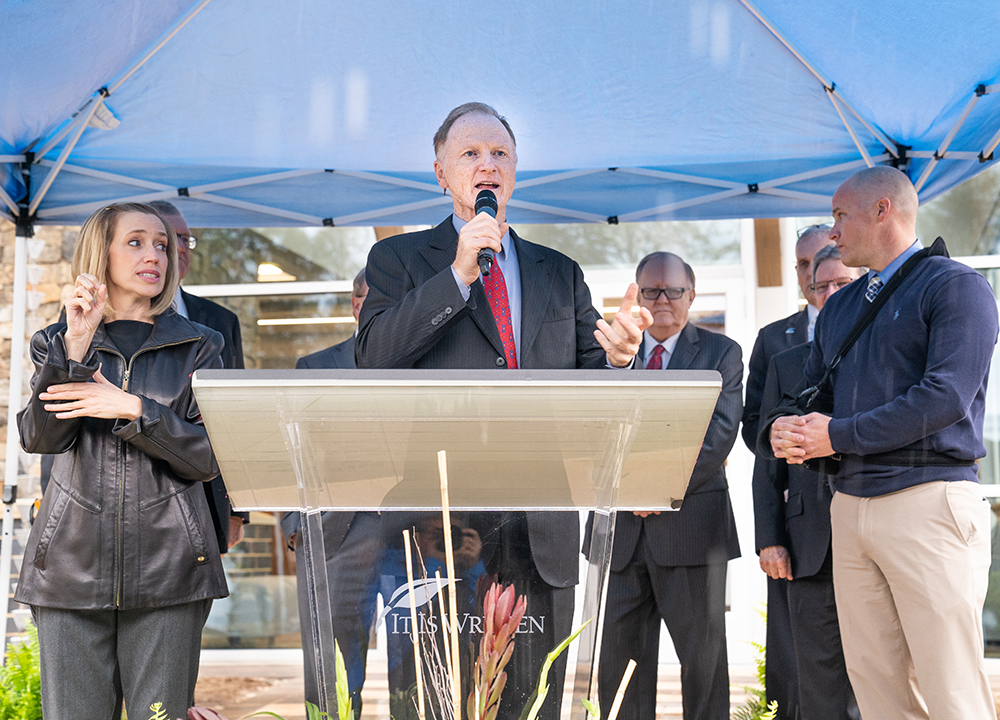 IIW Grand Opening dedication on Nov. 22, 2019