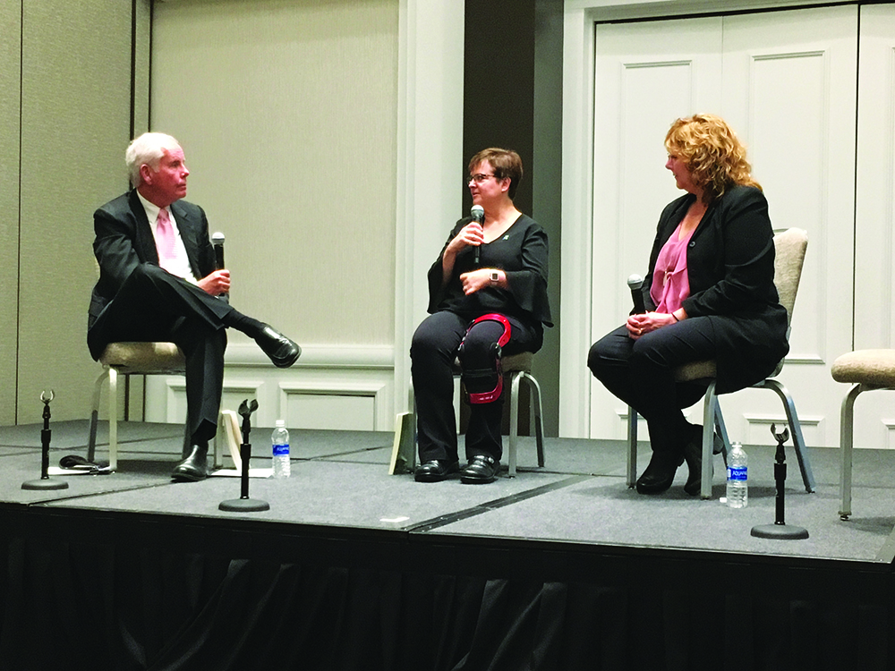 Becky Curtis speaking on panel