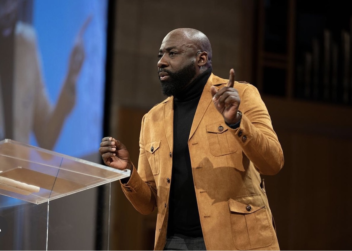 Debleaire Snell, Breath of Life speaker/director, speaks at Andrews University's week of prayer,