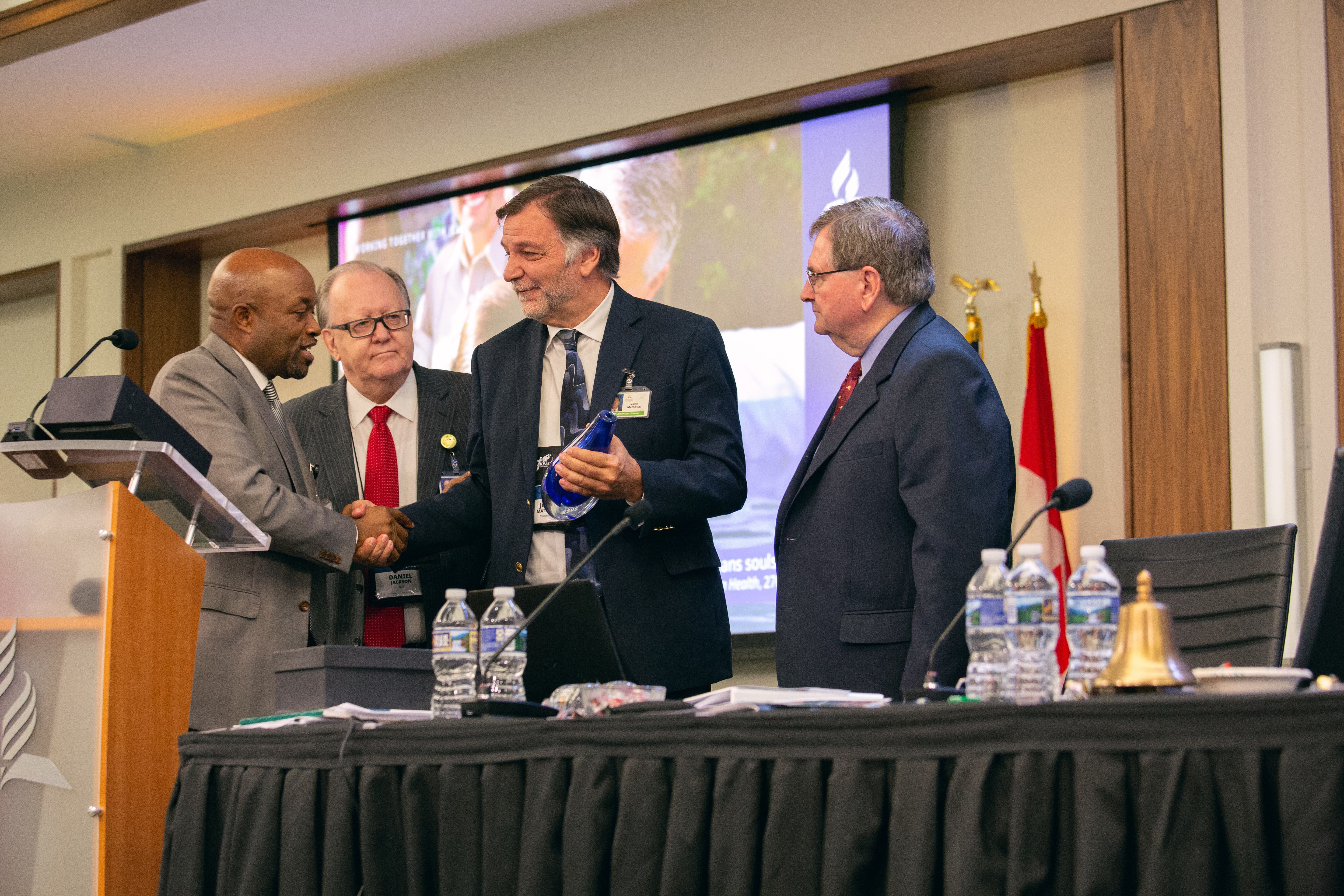 John Matthews awarded at 2018 Year-End Meeting