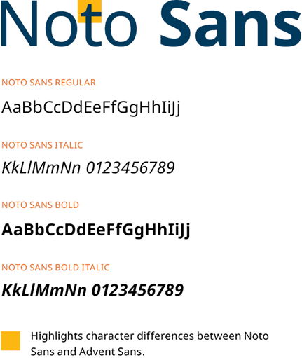 Brand Guide - Noto Sans