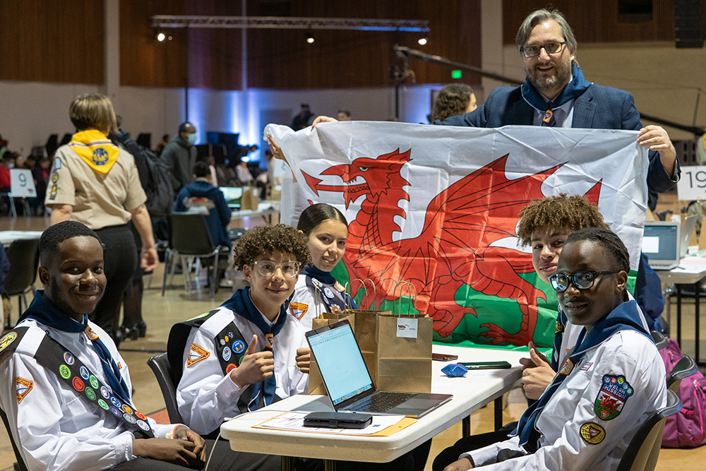 The Newport Nobels from the Welsh Mission do their best to answer the questions during testing. One of the team has participated in PBE five times, even though he wasn’t an Adventist. As a result of his involvement with Pathfinders and Bible study he was recently baptized.