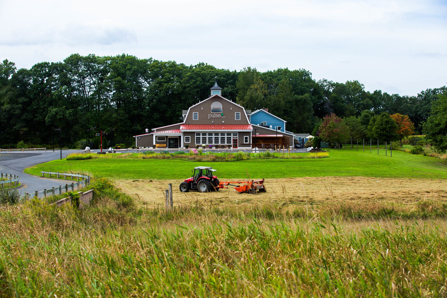 Pulse Cafe front with tractor