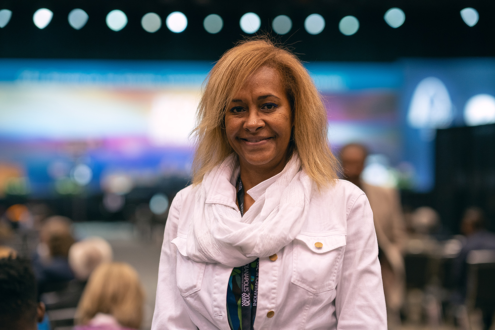 Renee Battle Brooks, a 2022 GC Session delegate; photo by Pieter Damsteegt/NAD