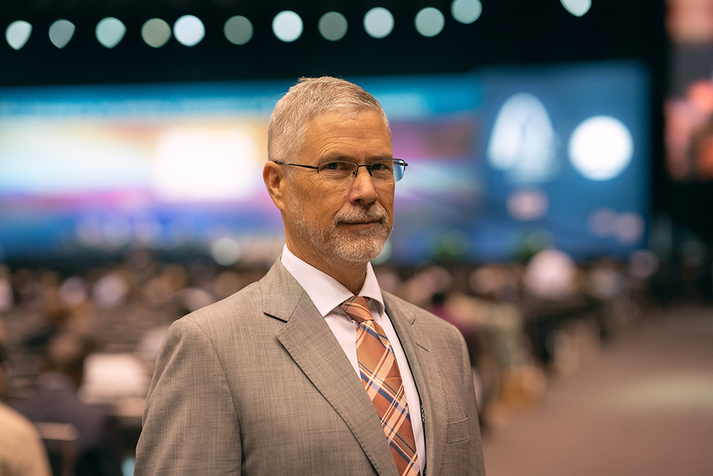 Rick McEdward, a 2022 GC Session delegate; photo by Pieter Damsteegt/NAD