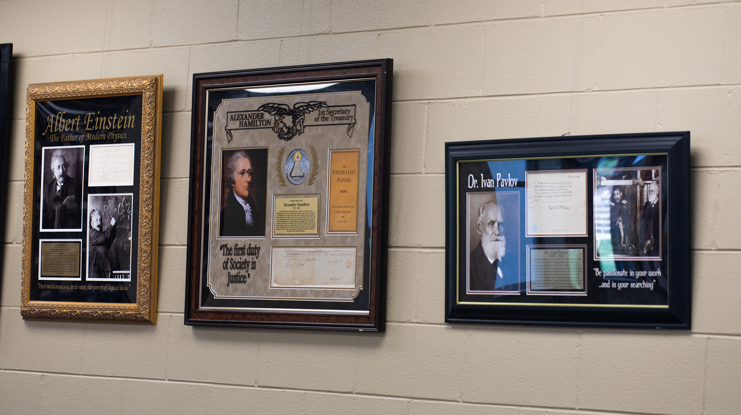 Rahn Shaw autograph collection is on display at Southern Adventist University
