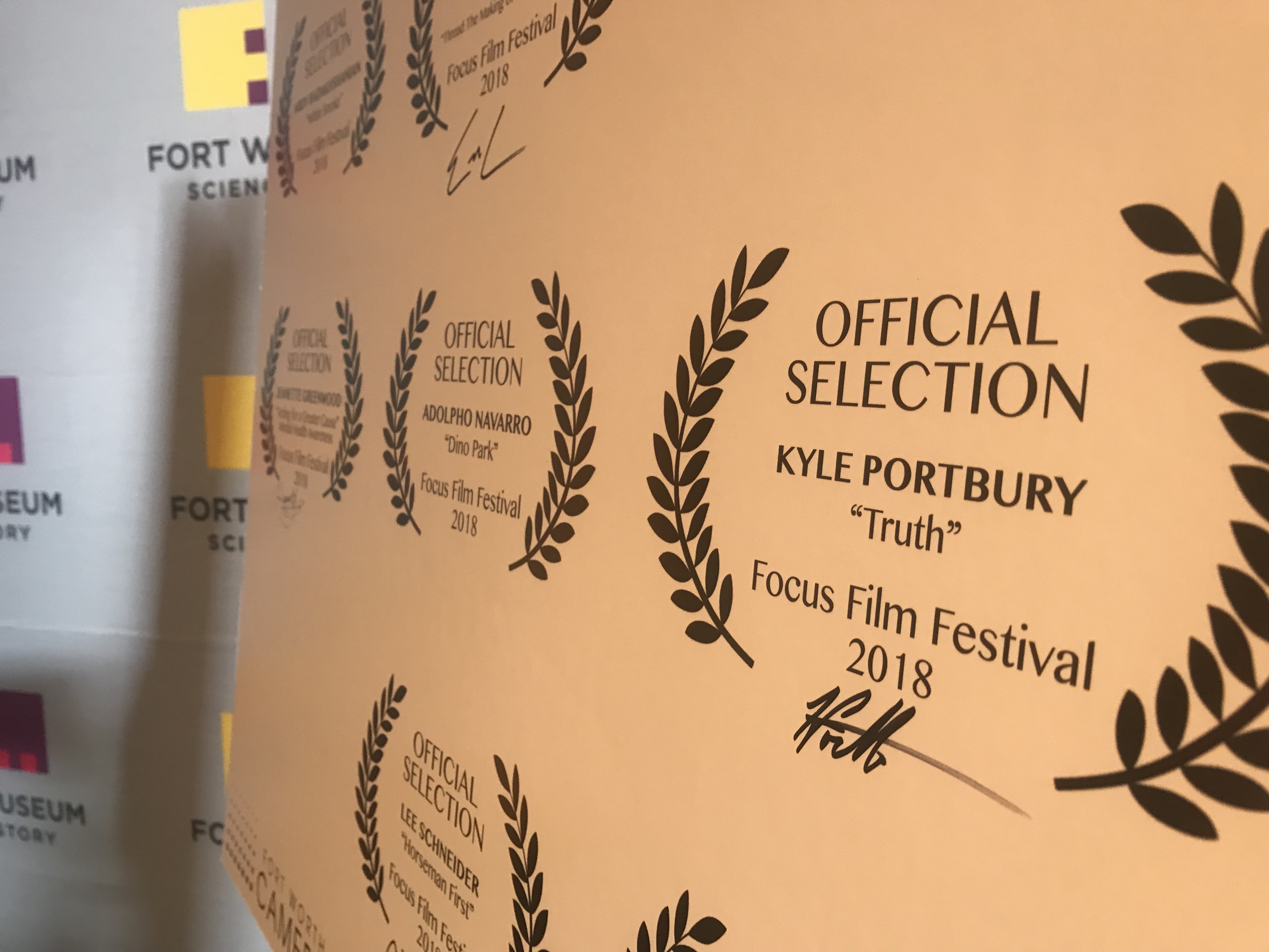 SWAU 2018 local film festival recognition