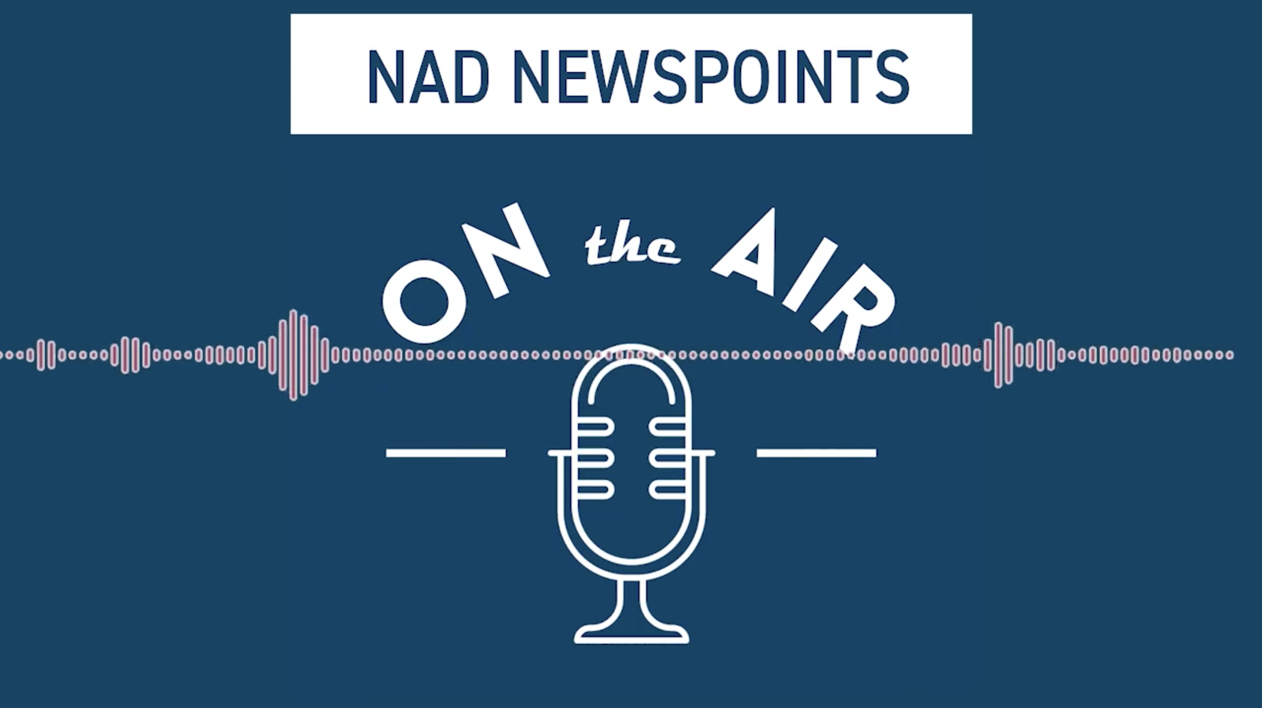NAD NewsPoints ON THE AIR logo
