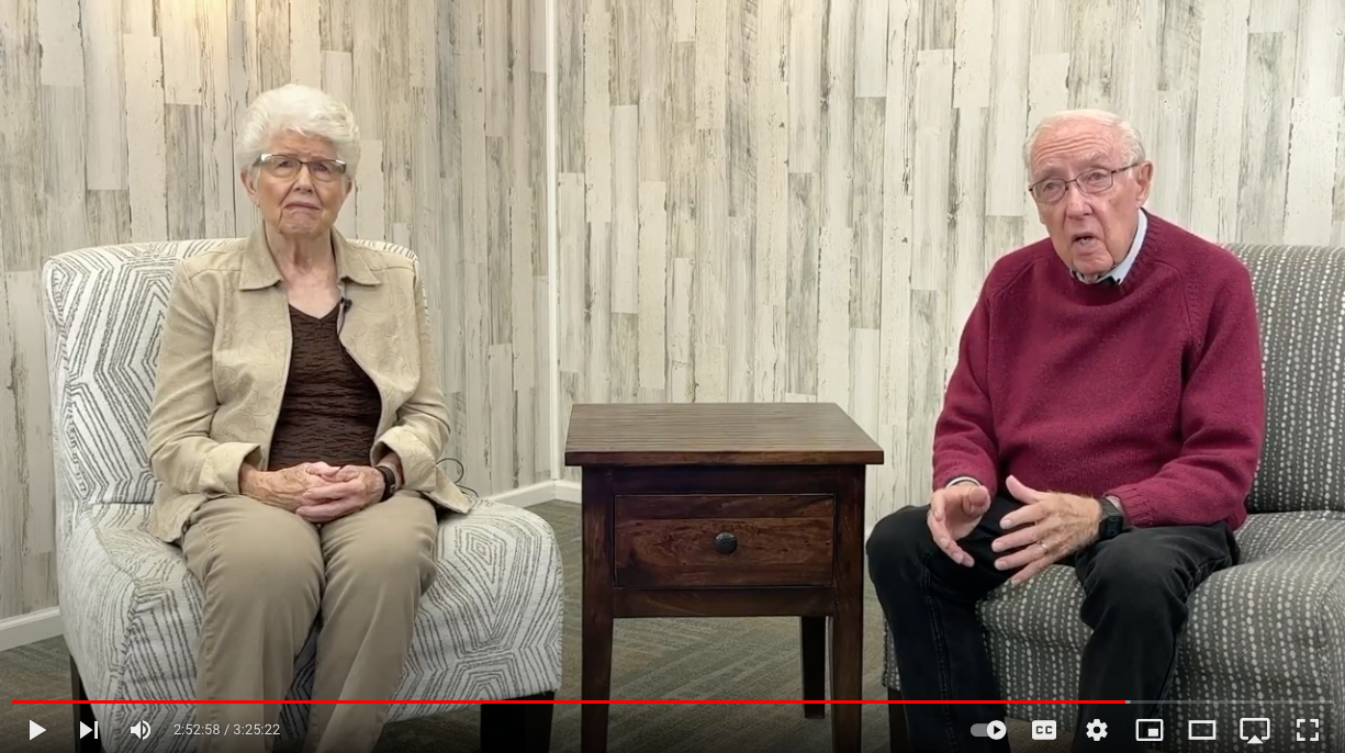 2022 NAD enditnow Summit on Abuse presenters Ardis (left) and Dick Stenbakken define abuse of power during the summit.