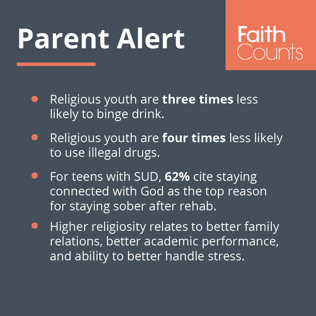 Faith Counts parent alert